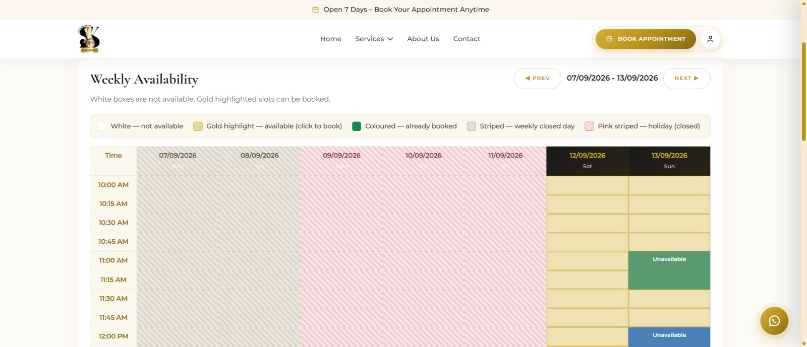 Laravel Skin & Laser Clinic Booking Platform screenshot 7